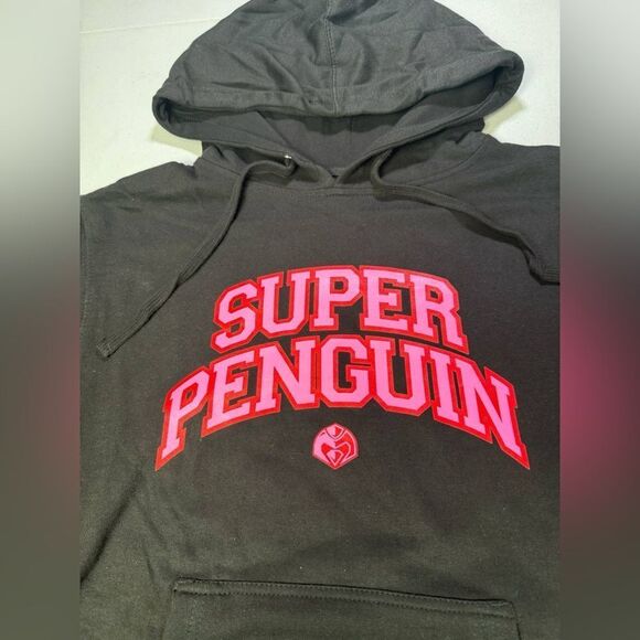 New Anti Social Social Club Super Penguin Hoodie Black ASSW420 Men's Sz S - Picture 9 of 9
